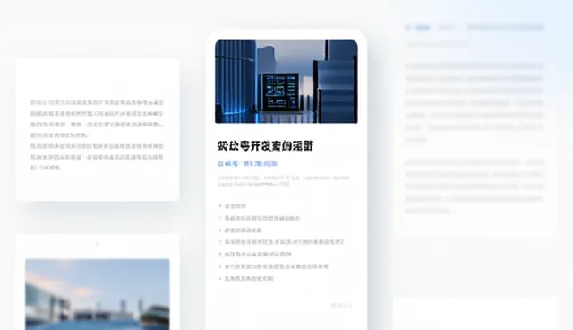 公众号开发与运营中性能评估的选型关注点